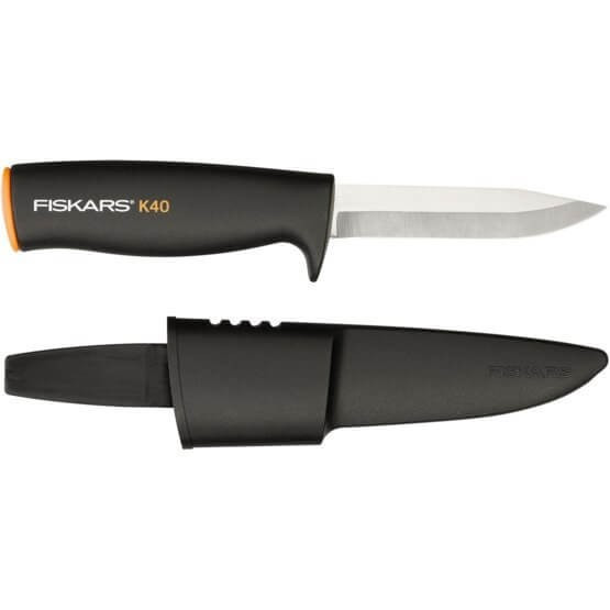 Нож общего назначения Fiskars с чехлом K40 125860 (1001622) Коломыя - изображение 2