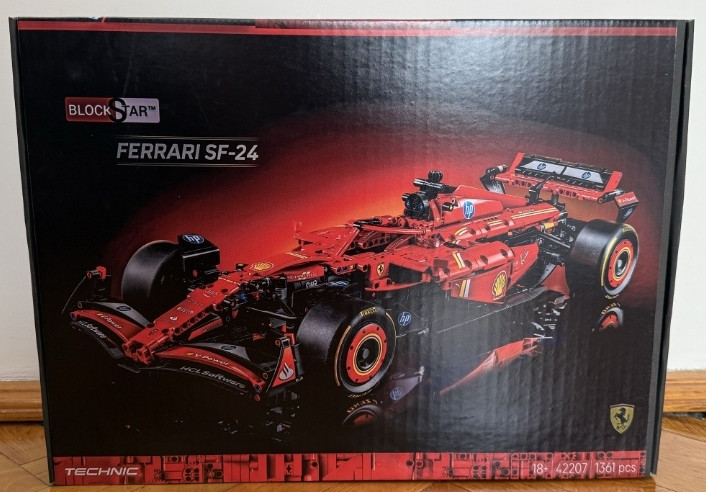 Конструктор Ferrari SF 24‼️ f1 болід формули 1 феррарі в коробці. Киев - изображение 5