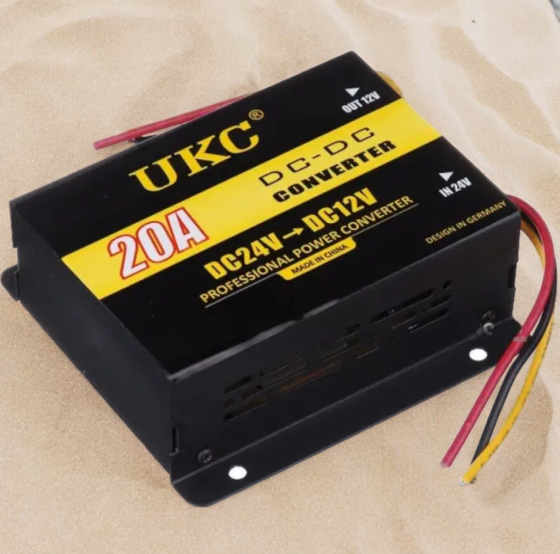 Конвертер DC/DC 24v-12v 20A Київ