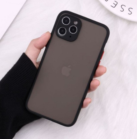 Чехол TOMOCOMO (FULL PROTECTION) for iPhone 12Mini Black Киев - изображение 1