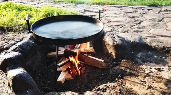 Мангал сковорода с диска, бороны для пикника жарка мангал 80 Киев