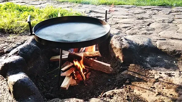 Мангал сковорода з диска, борони для пікніка смаження мангал 80 Київ - фото 5