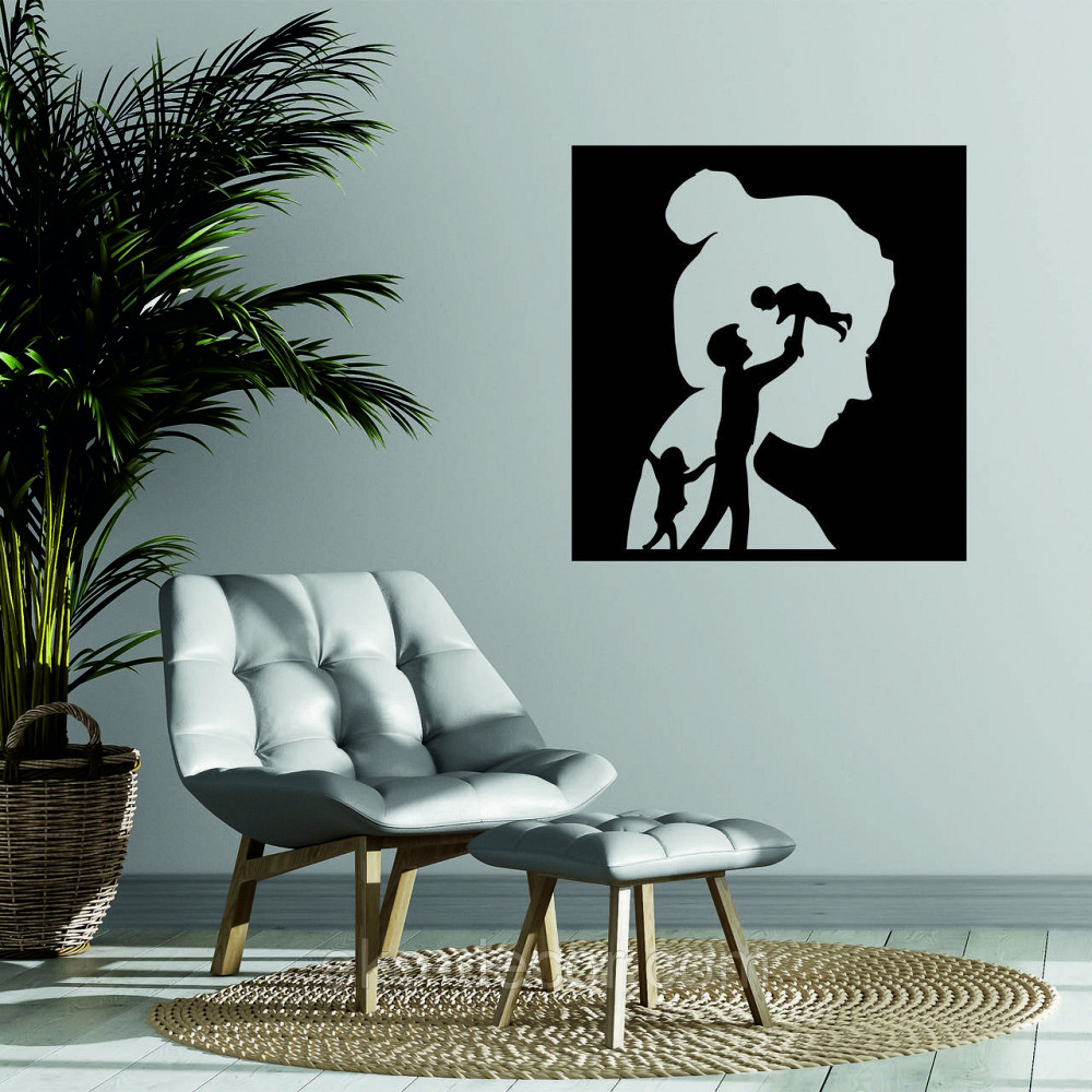 Декоративне настінне Панно «Родина», Декор на стіну Київ - фото 1