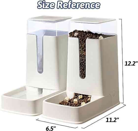 Автоматична годівниця та диспенсер для води для домашніх тварин Луцьк