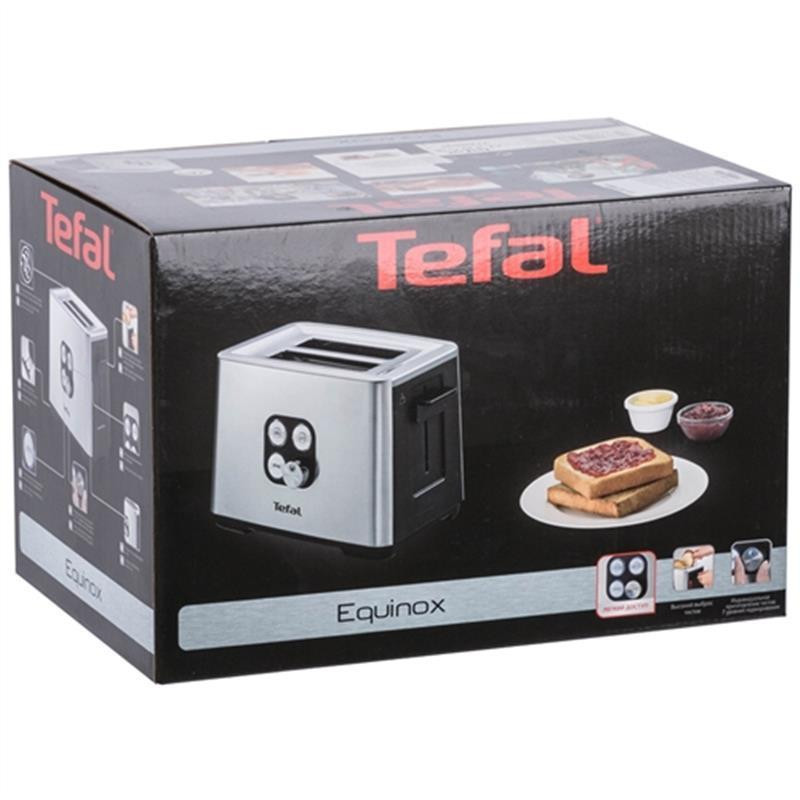 Тостер Tefal TT420D30 нержавіюча сталь/пластик Харків - фото 5