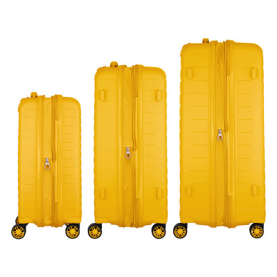 Набор чемоданов 2E Aero (L+M+S), бурштиново-жовті (2E-SPP-AERO-SET3-AY) Вінниця - фото 2