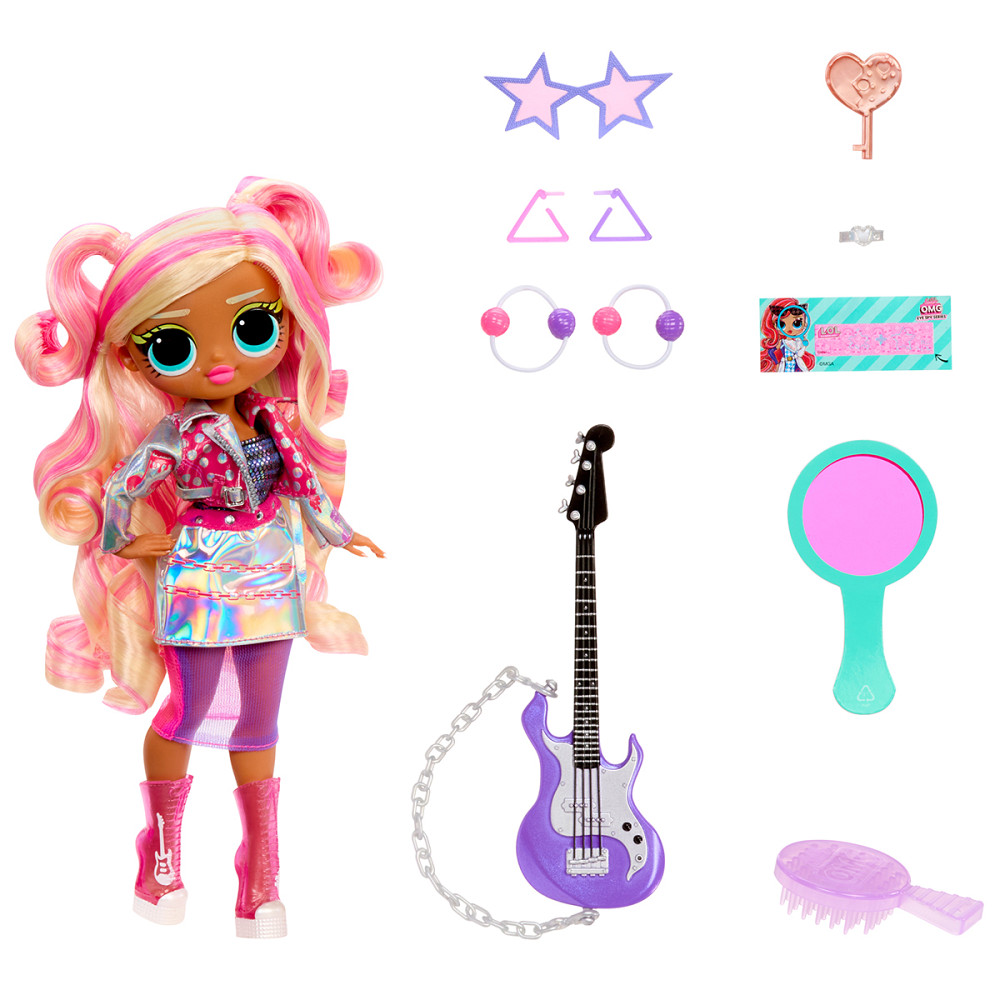 Ігровий набір з лялькою L.O.L. Surprise! серії O.M.G. Eye Spy – Рок-зірка Дніпро - фото 9