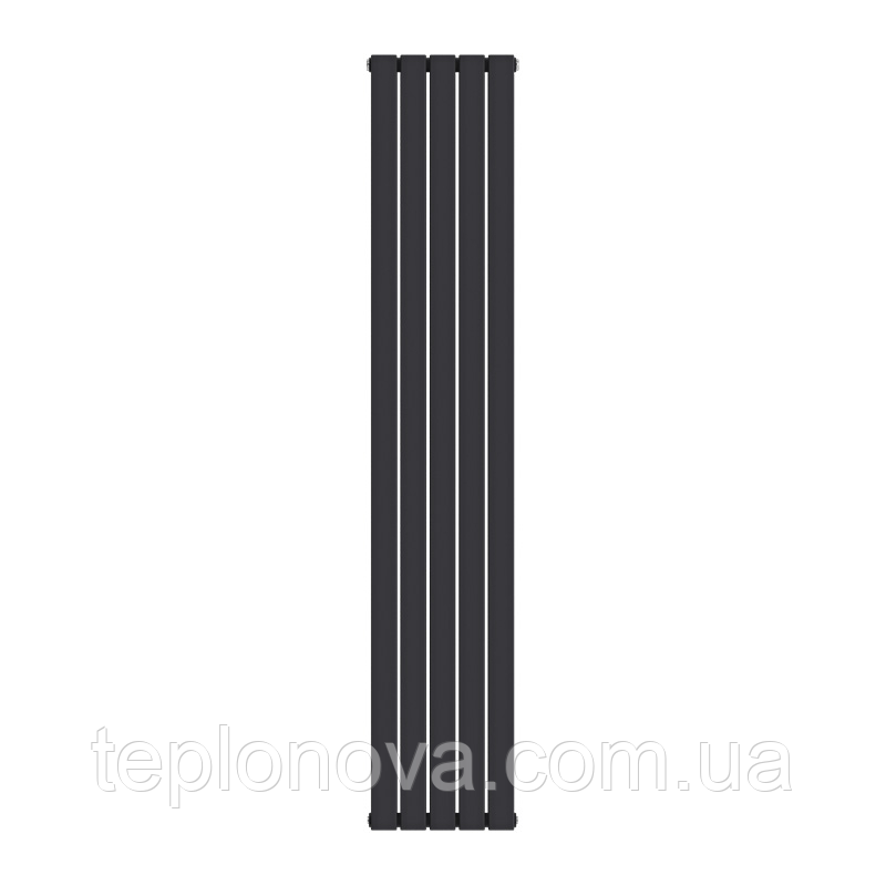 Дизайнерский радиатор 1800/340 (мм) чёрный мат IDEALE VITTORIA (универсальное подключение) 12 5/1800/340 Черновцы - изображение 7