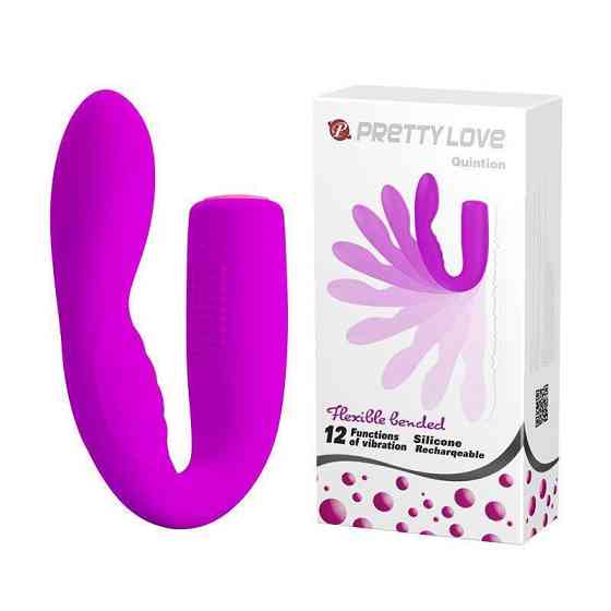 Вібратор для двох Prettty Love "Quintion" BI-040069 Sex Aura Київ