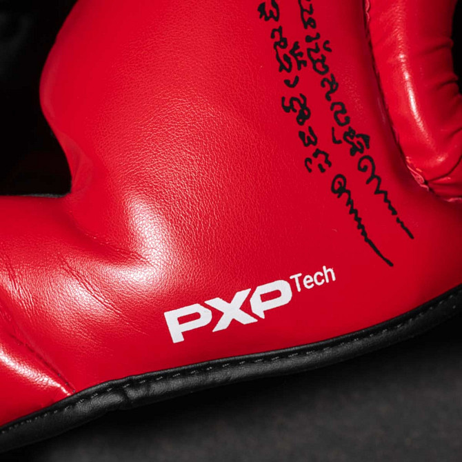 Боксерський шолом Phantom Muay Thai Full Face Red (капа в комплекті) Кам'янське - фото 4