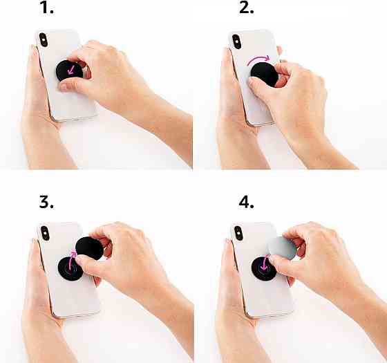 Попсокет Moon складной держатель для телефона с коллекционной крышкой винтажная луна Киев