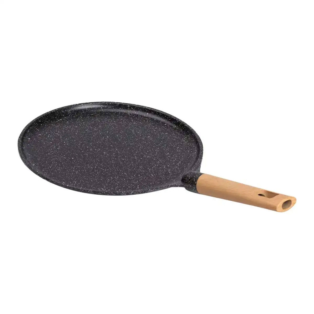 MGC Алюмінієва млинцева сковорода з мармуровим антипригарним покриттям Ø 28 см, товсте дно MGC Коломыя - изображение 3