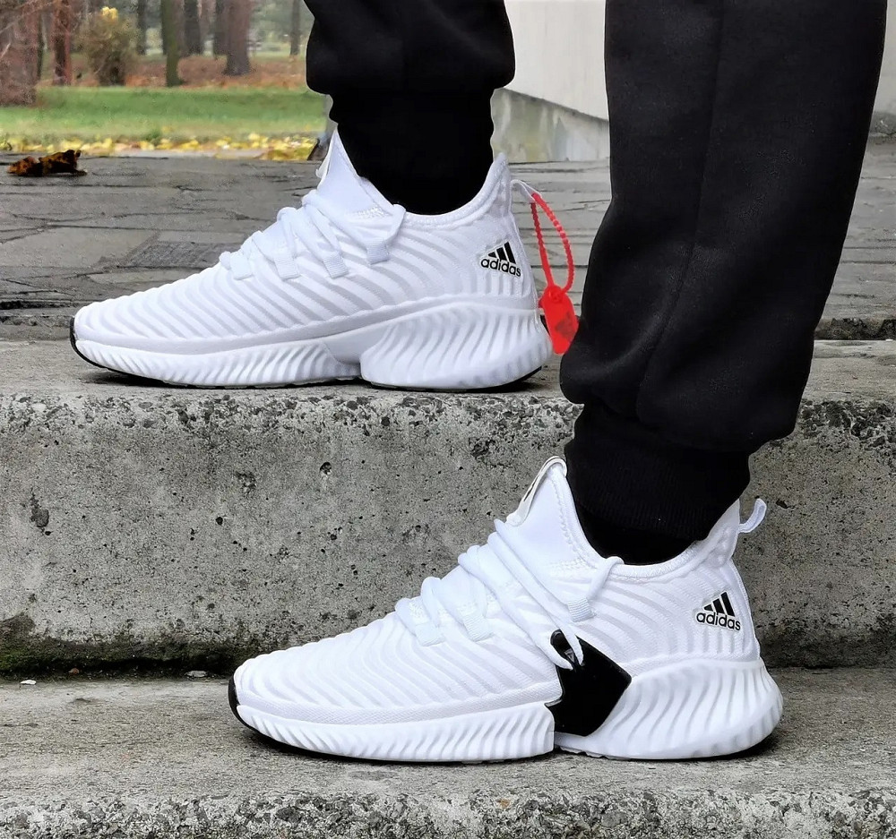 Кросівки Adidas Alphabounce Білі Адідас Жіночі Хвиля (розміри: 39,40) Відео Огляд Дніпро - фото 3