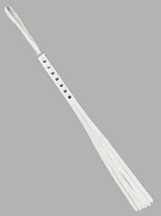 Флогер S&M Fancy Leather Floger, White Sex Aura Киев