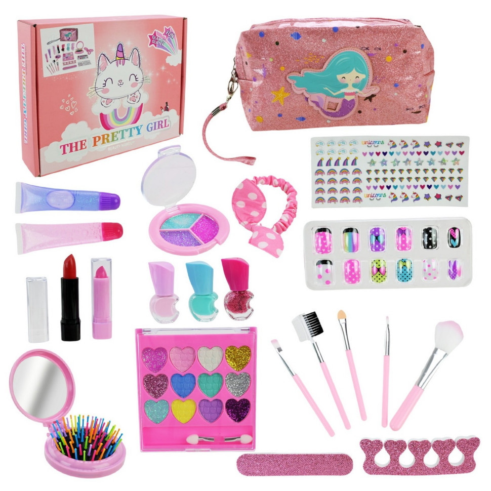 Дитячий набір косметики "The Pretty girl" 2605J-JY2405 лаки, тіні, помада Вінниця - фото 1