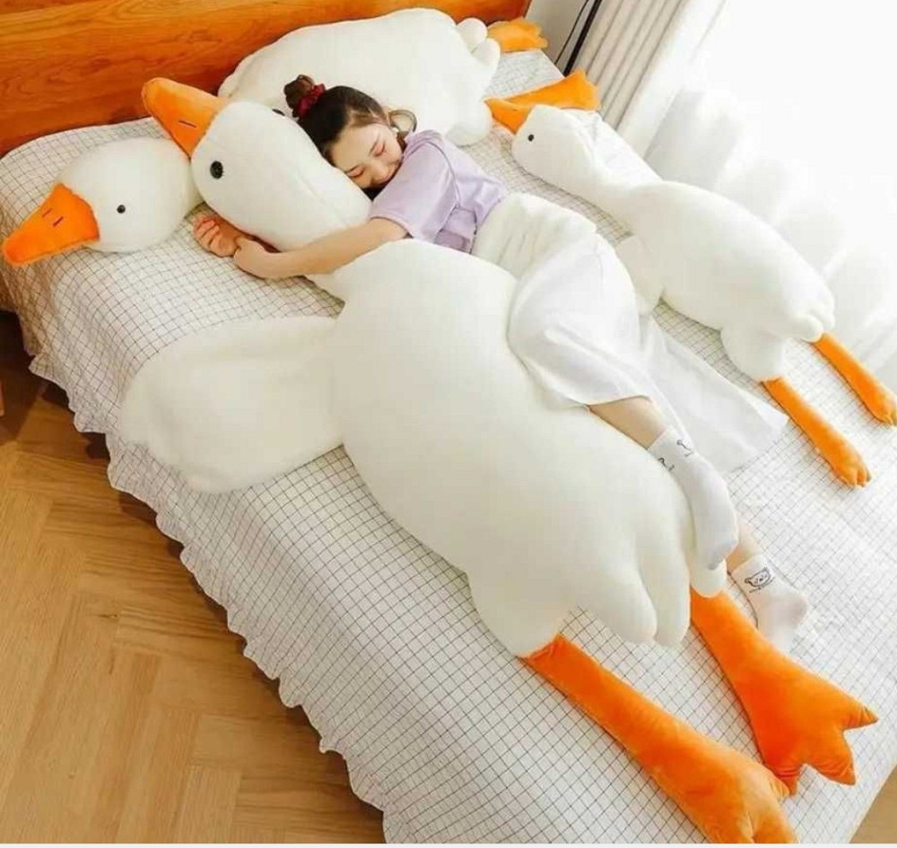 КАЧЕСТВЕННАЯ 160см Гусь ОБОЙМАСЬ обнимусь кот батон подушка кота. Харьков - изображение 7