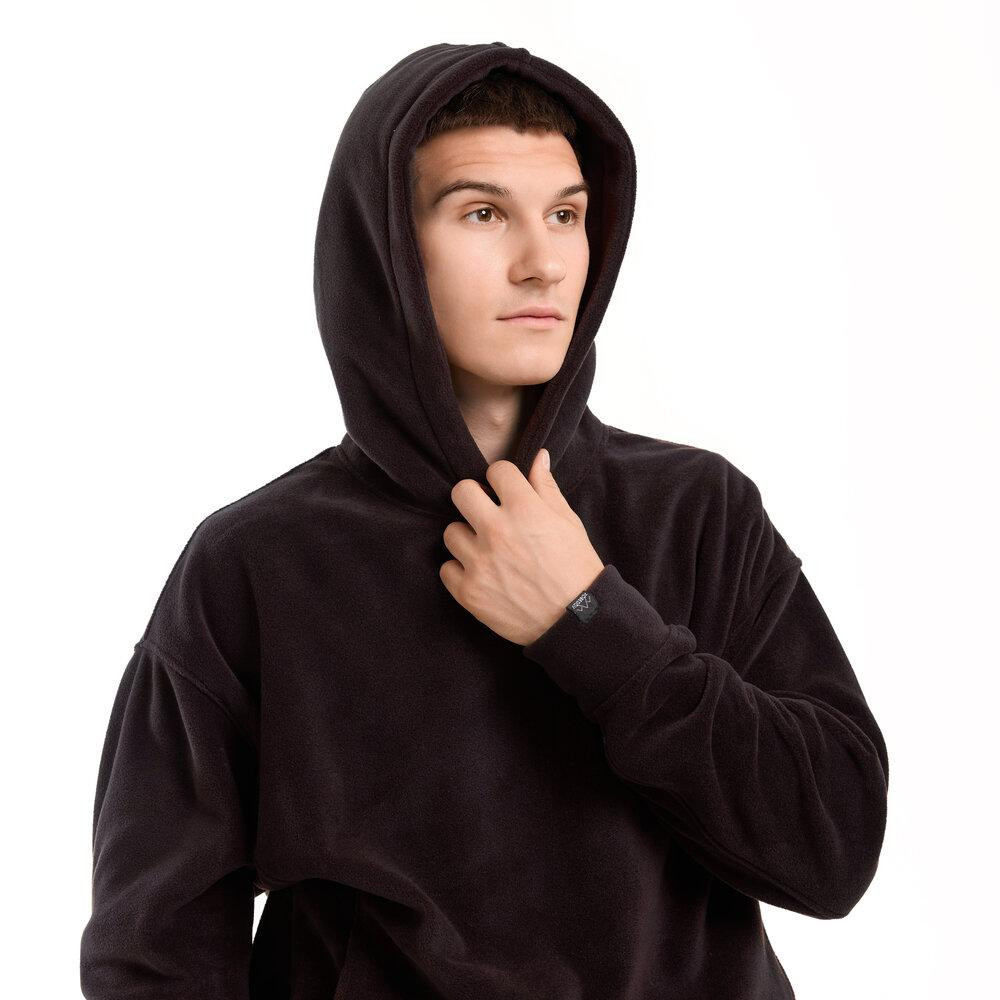 Флісовий зимовий чоловічий костюм Pobedov Mariot. Шоколадний чоловічий флісовий костюм Київ - фото 3