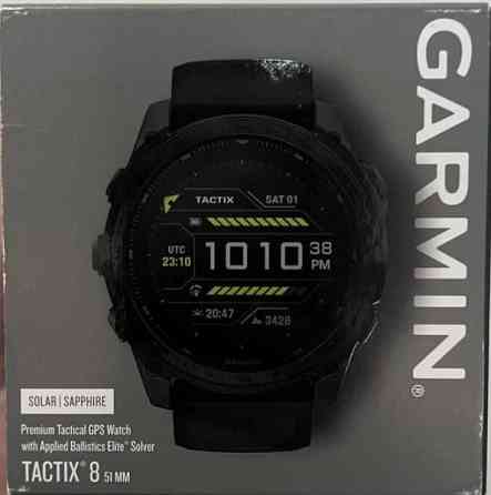 Garmin Tactix 8 Solar Sapphire Новий, запечатаний. Київ