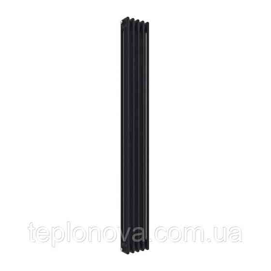 Дизайнерський радіатор 1800/245 (мм) чорний мат IDEALE VIOLA (бічне підключення) 13 5/1800/245 Чернівці