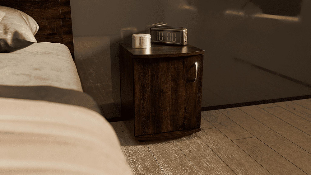 Тумба приліжкова V-3, Дуб Конкордія, 350/350/450 Львів - фото 3