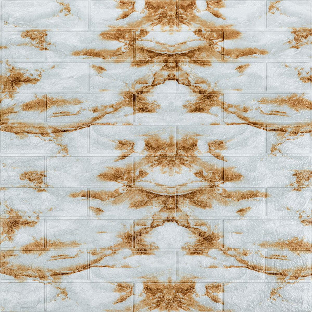 Панель стеновая 3D 700х770х4мм Оникс (кирпич) SW-00001963 Днепр - изображение 1