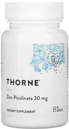 Піколінат цинку Thorne Zinc Picolinate 30 мг 60 капс Київ