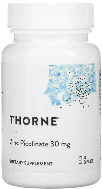 Піколінат цинку Thorne Zinc Picolinate 30 мг 60 капс Київ - фото 1