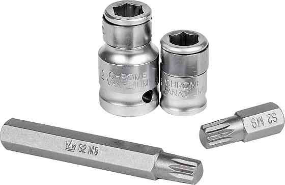 Набор бит Spline Richmann 22 шт сталь S2 М4-М18 (C6938) Коломыя