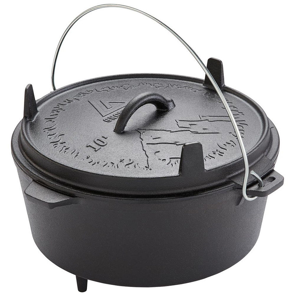 Казан с крышкой Groenberg Askja Pot 33 cm / 10 L Black (266018) Вінниця - фото 1