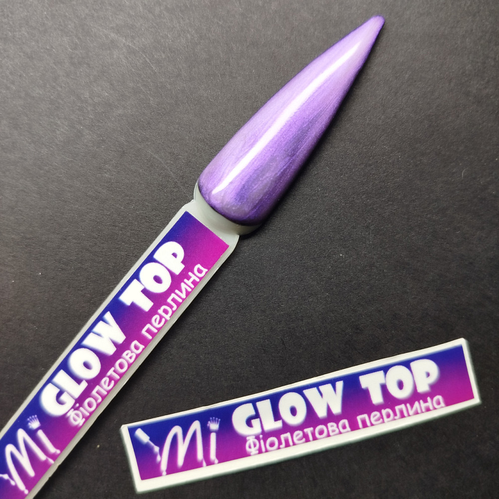 Наліпка на тіпсу (палітру) для топу Mi Glow Top Фіолетова Перлина (9 x 55 мм) Херсон - фото 1