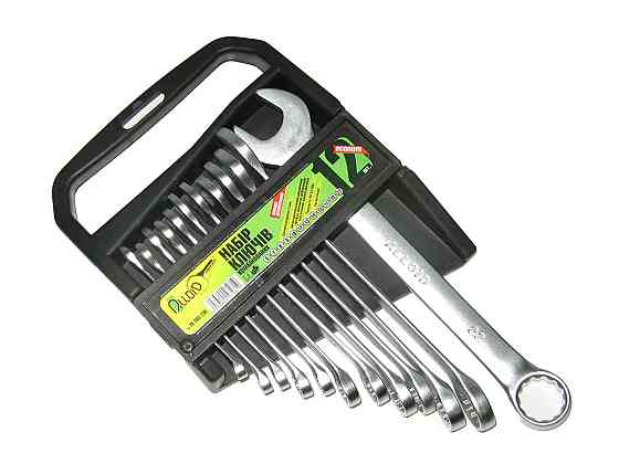 Набір ключів рожково-накидних 12 шт Alloid НК-2005-12М Вінниця