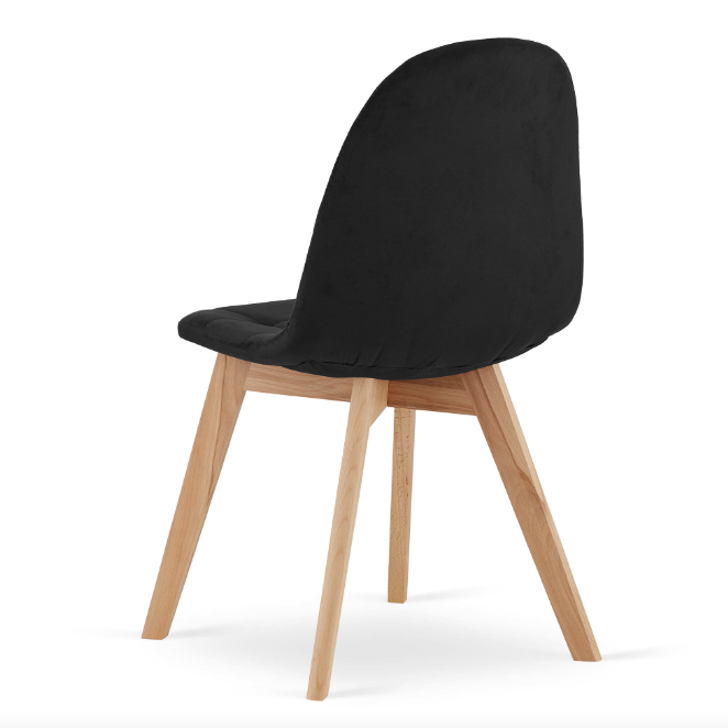 Крісло Leobert Bora оксамитове чорний Київ - фото 3