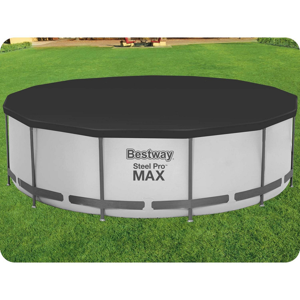 Накриття для каркасного басейну Bestway 58037 366 см Київ - фото 7