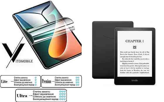 Полиуретановая пленка HyperClear Guard для Amazon Kindle Paperwhite Signature Edition 11th Gen Киев
