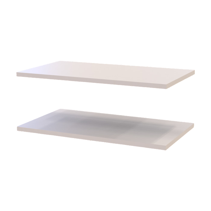 Полиці до тумби (2 шт) Doros Кассель Кашемір 61.5х34.5х1.6 (DRS-011839) Дніпро - фото 3