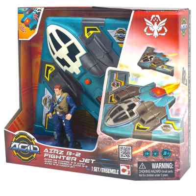 Игровой набор A.C.I.D. AIRZ B-2 Fighter Jet/МорфоЗор Истребитель AIRZ B-2 (535200) Винница