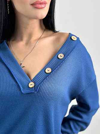 Жіночий пуловер з гудзиками "Pearl" оптом | Норма Джинс, 42-44 Київ