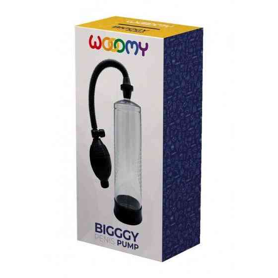 Вакуумна помпа Wooomy Bigggy, з ручною «грушею» Sex Aura Київ