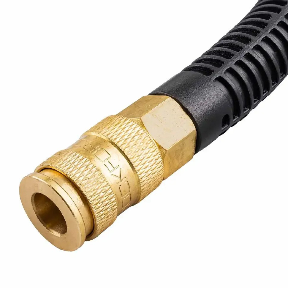 Шланг резиновый воздушный армированный с фитингами 8мм х 15мм х 20м Rockforce RF-AHC-10/M Одесса - изображение 2