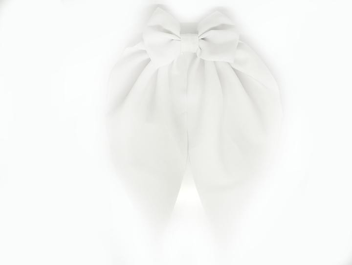 Шпилька для волосся з бантом білий Київ - фото 1