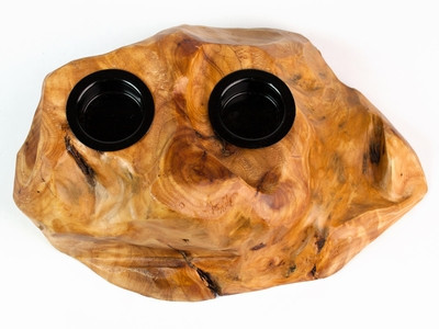 Свічник незвичайний із дерева Київ - фото 3