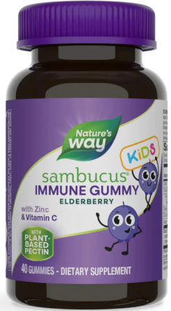Экстракт бузины для детей Nature's Way Sambucus Kids Immune Gummy 40 жев конф Киев