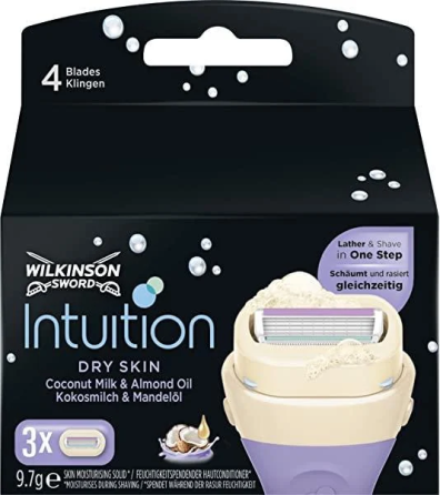 Картриджи для бритья Wilkinson Intuition Island Berry Dry Skin 3 шт Львов