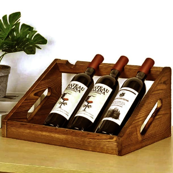 Настольная винная полка 