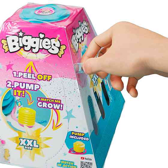 Ігровий набір Biggies серії Fantasy - Рожевий Кролик (надувна іграшка, насос) Дніпро