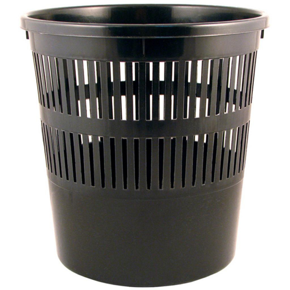 Корзина для бумаг Delta by Axent Plastic, black (D4007-01) Винница - изображение 1