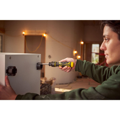 Викрутка Stanley FATMAX &quot;Speed Drive&quot; з храповим механізмом, з трьома вставками. (FMHT62692-0) Вінниця - фото 6