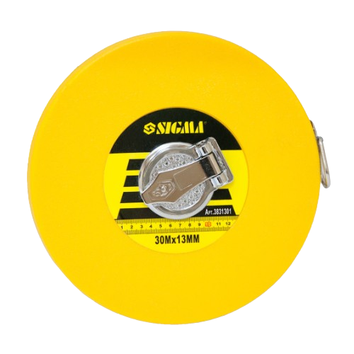 Рулетка скловолокно 30м*13мм SIGMA Житомир - изображение 1
