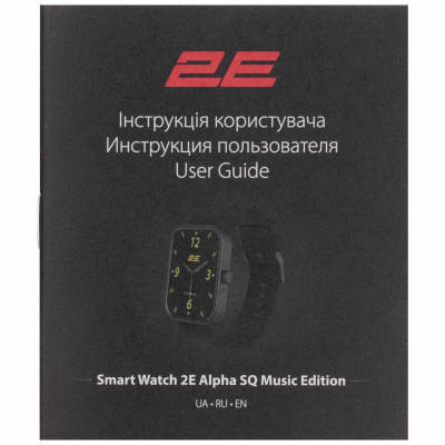Смарт-часы 2E Alpha SQ Music Edition 46mm Black-Green (2E-CWW40BKGN) Винница - изображение 8