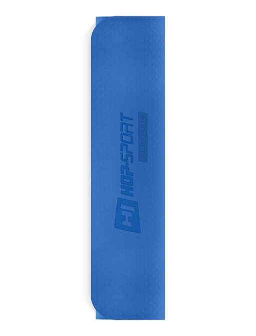 Коврик для фитнеса Hop-Sport TPE нескользящий для йоги пилатеса растяжки дома и спортзала синий Киев - изображение 5